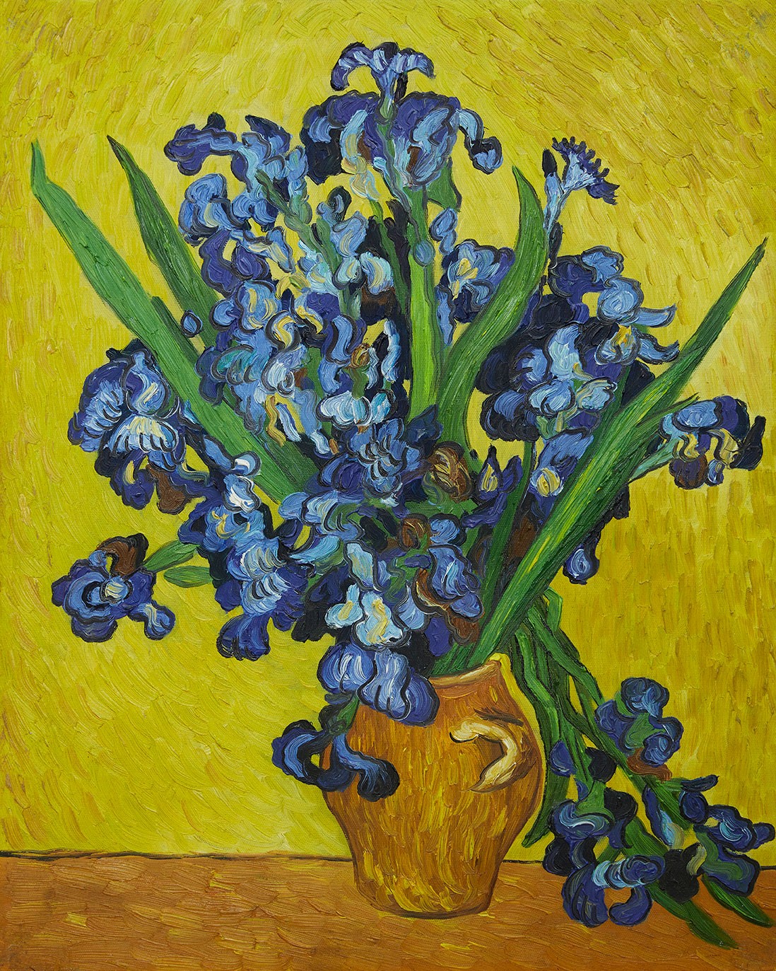 Vincent Van Gogh - Irises  (Hand-Painted)