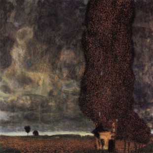 Gustav Klimt - A Gathering Storm (Hand-Painted)