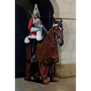 Banksy - Panto Horse Guard (Hand-Painted Reproduction)