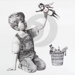 Banksy - Game Changer (Covid Heroes Hand-Painted Reproduction)