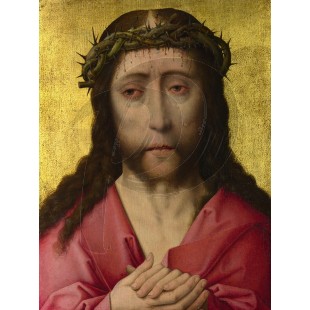 Dirk Bouts - Christ Crowned with Thorns (Hand-Painted)