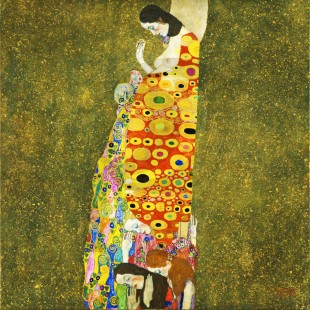 Gustav Klimt - Hope (Hand-Painted)