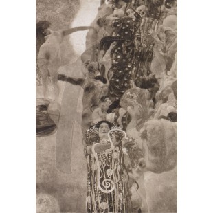 Gustav Klimt - Medizin 1901 to 1907 (Hand-Painted)