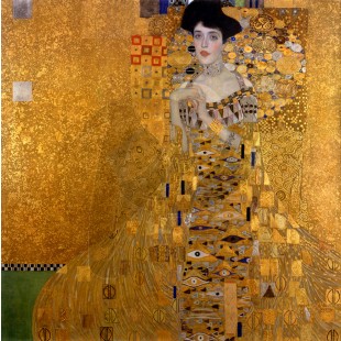 Gustav Klimt - Portrait of Adele Bloch Bauer (Hand-Painted)