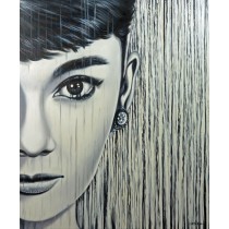 Audrey Hepburn - I'm Possible Linh Kim (Hand-Painted Original)