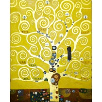 Gustav Klimt - Tree of Life (Hand-Painted)