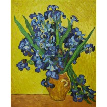 Vincent Van Gogh - Irises  (Hand-Painted)