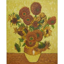 Vincent Van Gogh - Sunflowers (Hand-Painted)