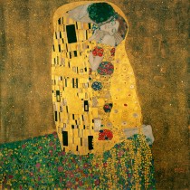 Gustav Klimt - The Kiss (Hand-Painted)