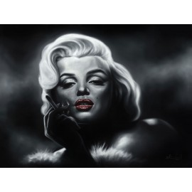 Matías Argudín - Marilyn Monroe (Hand-Painted Reproduction)
