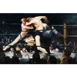 George Bellows - Stag at Sharkeys (Hand-Painted)