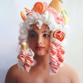 Will Cotton - Candy Curls (Hand-Painted Reproduction)