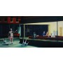 Banksy - Nighthawks with Angry Man (Hand-Painted Reproduction)