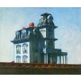 Edward Hopper - The House by the Railroad (Hand-Painted)