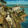 Gerard Byrne - Sorrento Terrace Dalkey Ireland (Hand-Painted Reproduction)